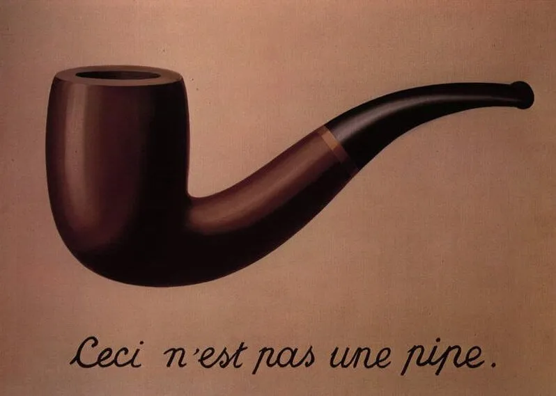 René Magritte’ s “This is not a pipe” challenges the viewer’s perception of reality, echoing the questioning of one’s perception in gaslighting.