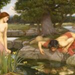 Echo and Narcissus is a 1903 oil painting by John William Waterhouse